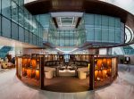 Emirates Business Class Lounge, Seating and Dining Experience